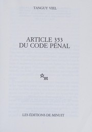 Article 353 du Code pénal