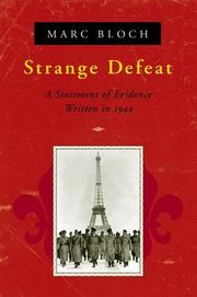 L'Étrange Défaite