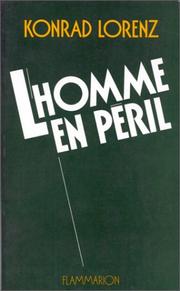L'homme en péril