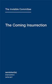 L'insurrection qui vient