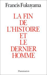 La Fin de l'histoire et le dernier homme