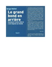 Le grand bond en arrière