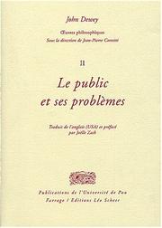 Le public et ses problèmes