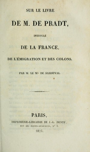 les livres sur la France